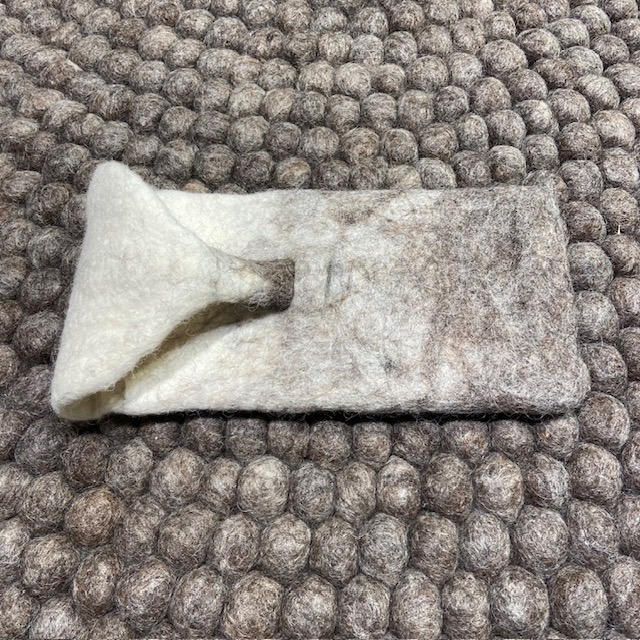 Pennfodral / etui helt i tovad ull - 6