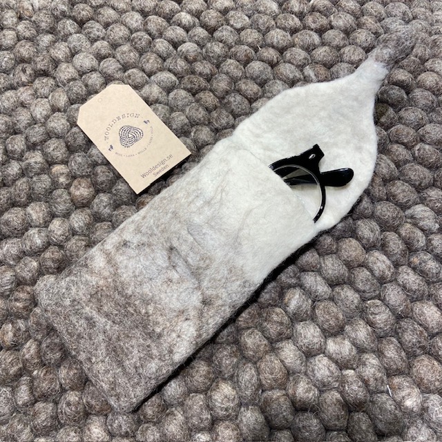 Pennfodral / etui helt i tovad ull - 4