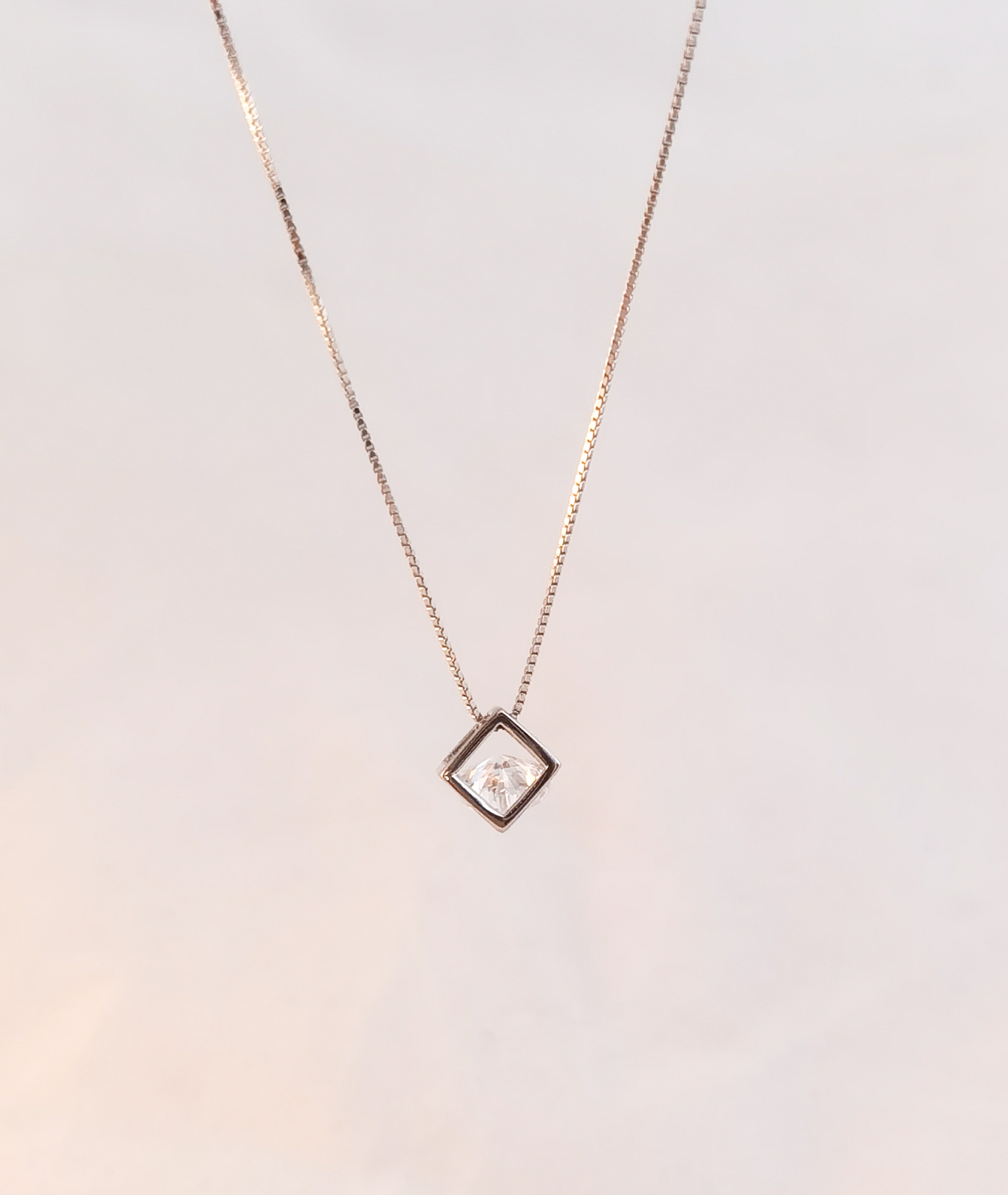 Silverhalsband Kub