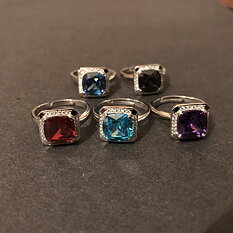Square "Purple" ring