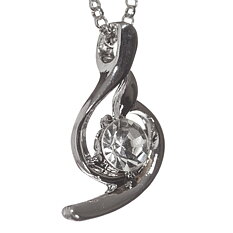 Necklace "angel" white