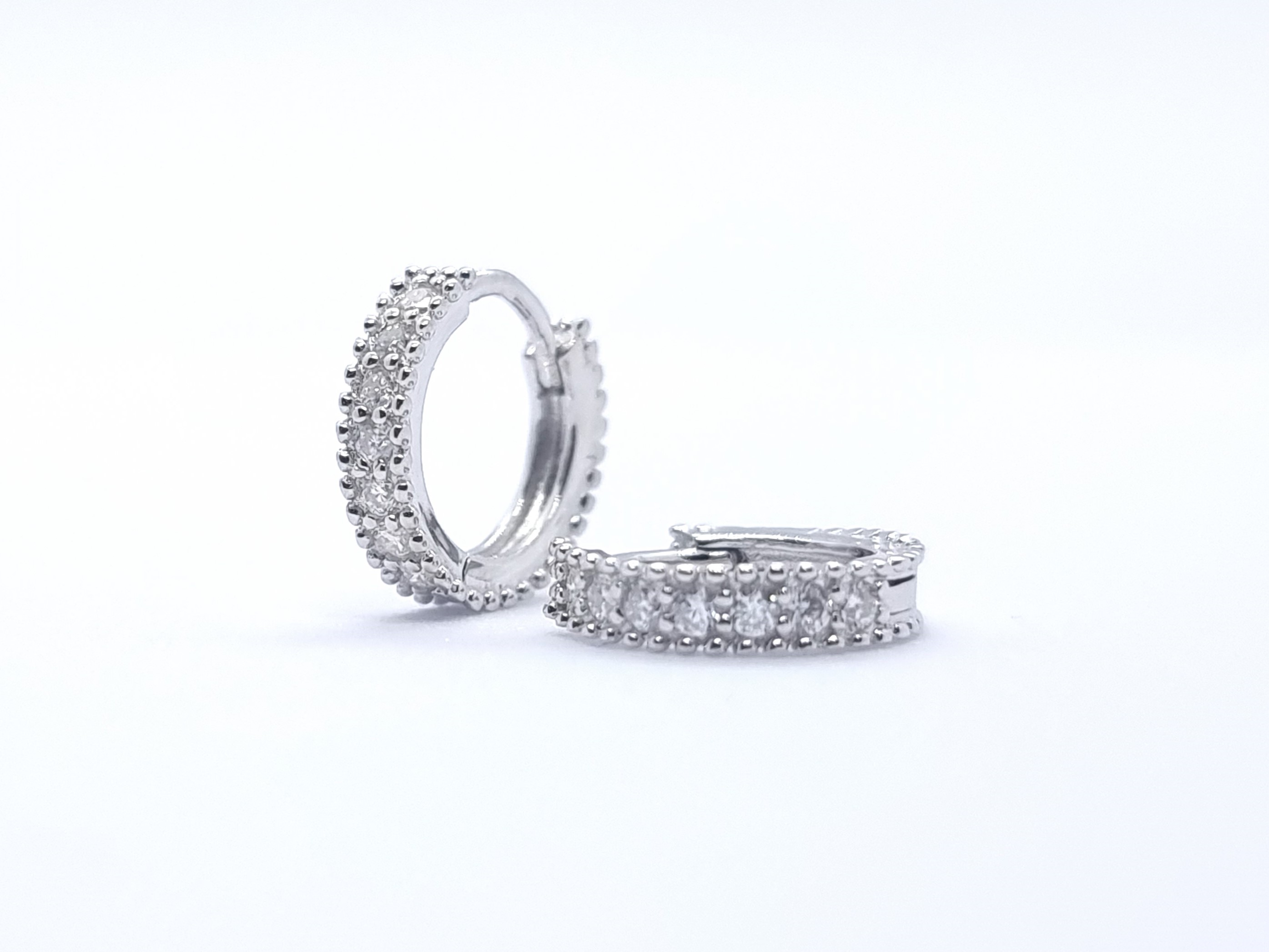 Mini Silver earrings