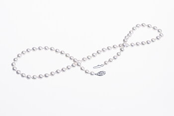 Halskette aus Akoya-Zuchtperlen in Standardqualität mit Weißgoldverschluss 5–5.5 mm