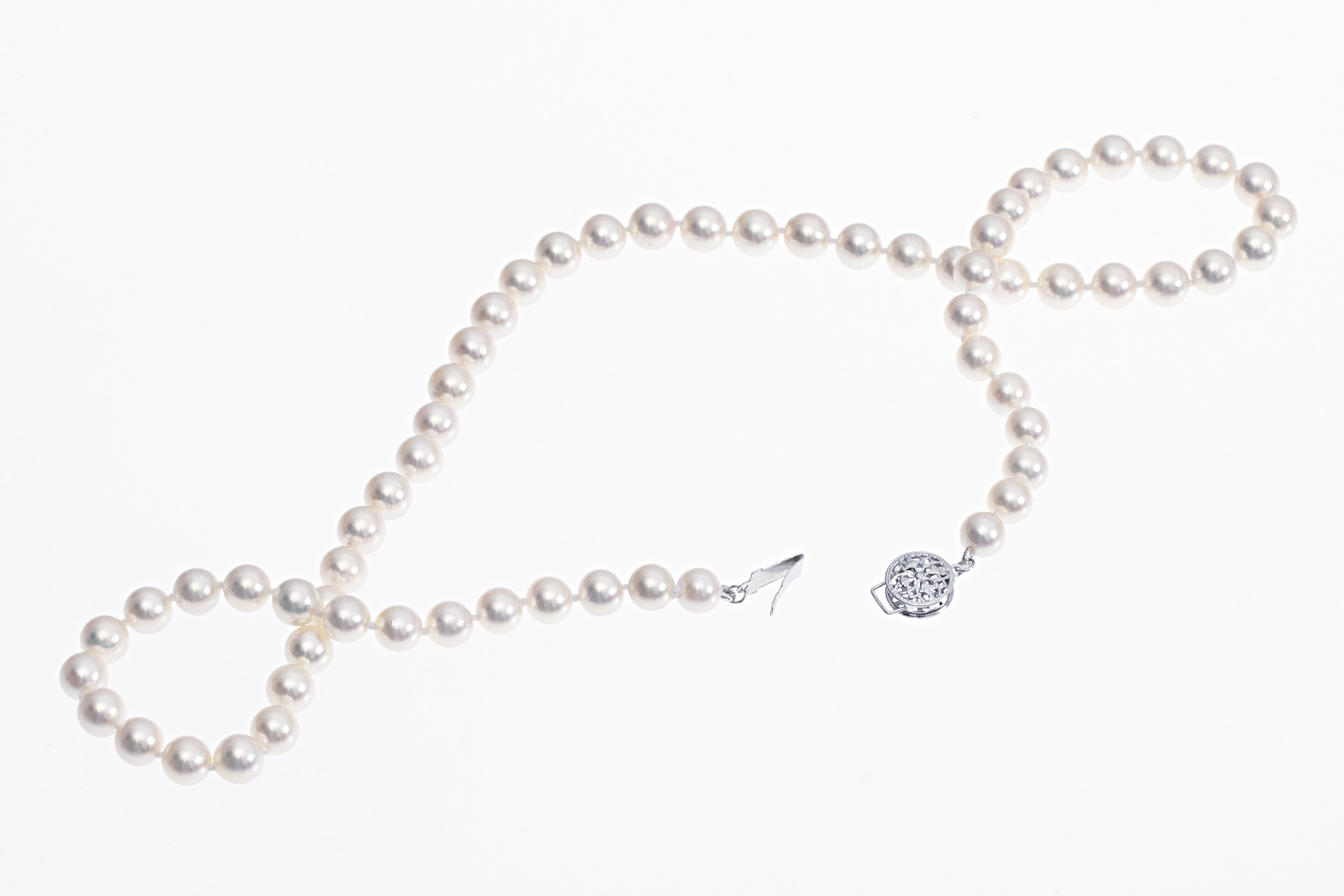 SOLD-OUT! Collana di perle Akoya di qualità AAA da 4,5-5mm con chiusura in oro  - 2
