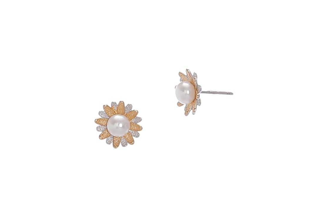 Pendientes de plata con perlas de agua dulce - 2
