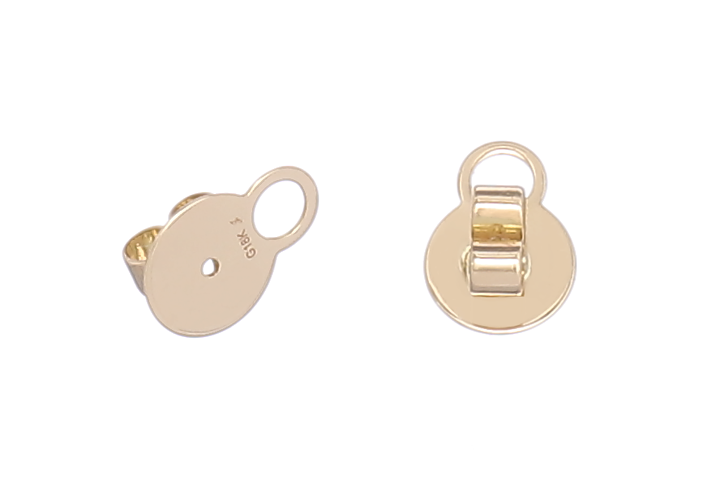 product-image Große Stopper in 18 Karat Gold für schwere Ohrringe.