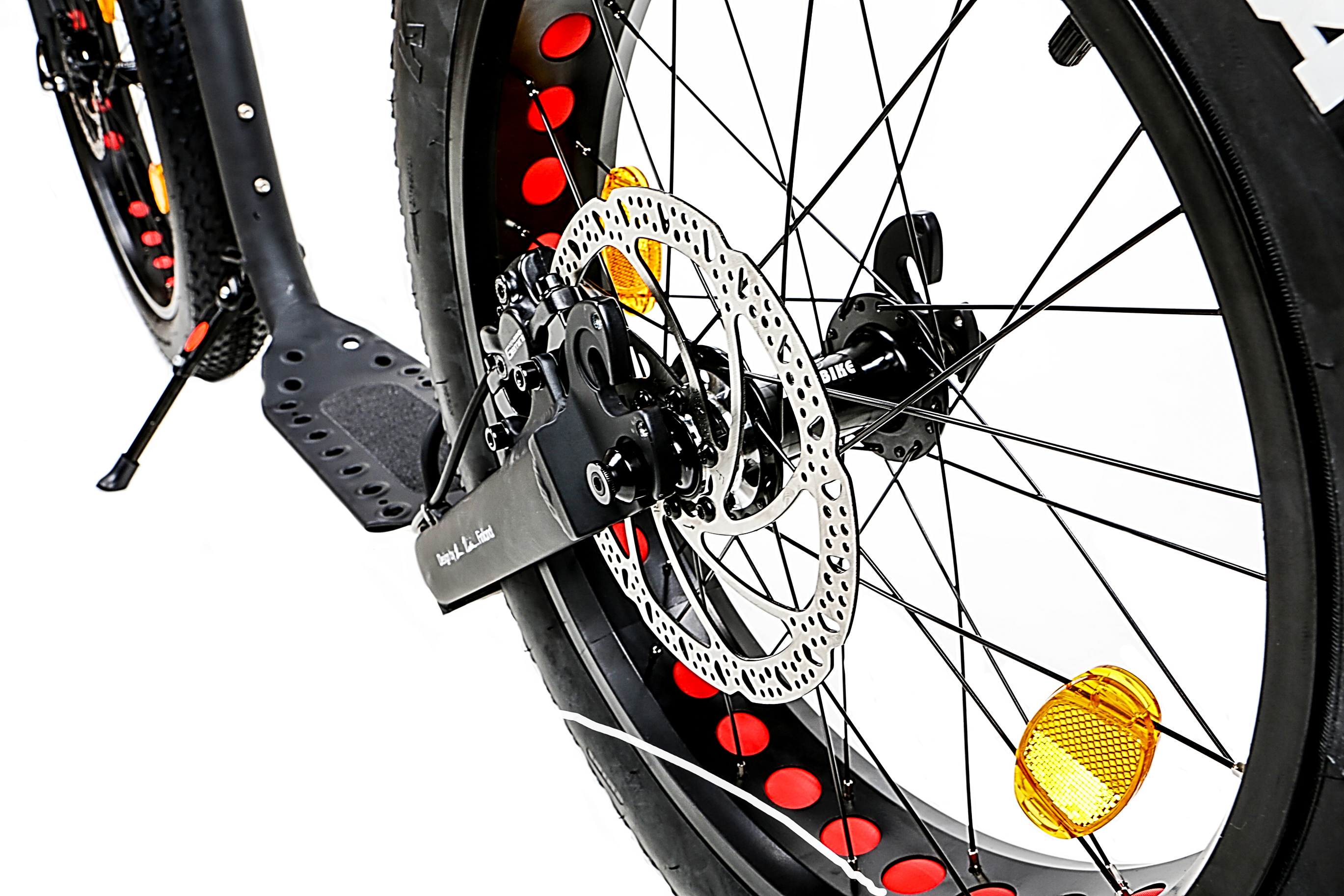 KICKBIKE sparkcykel Fat Max svart  - 9