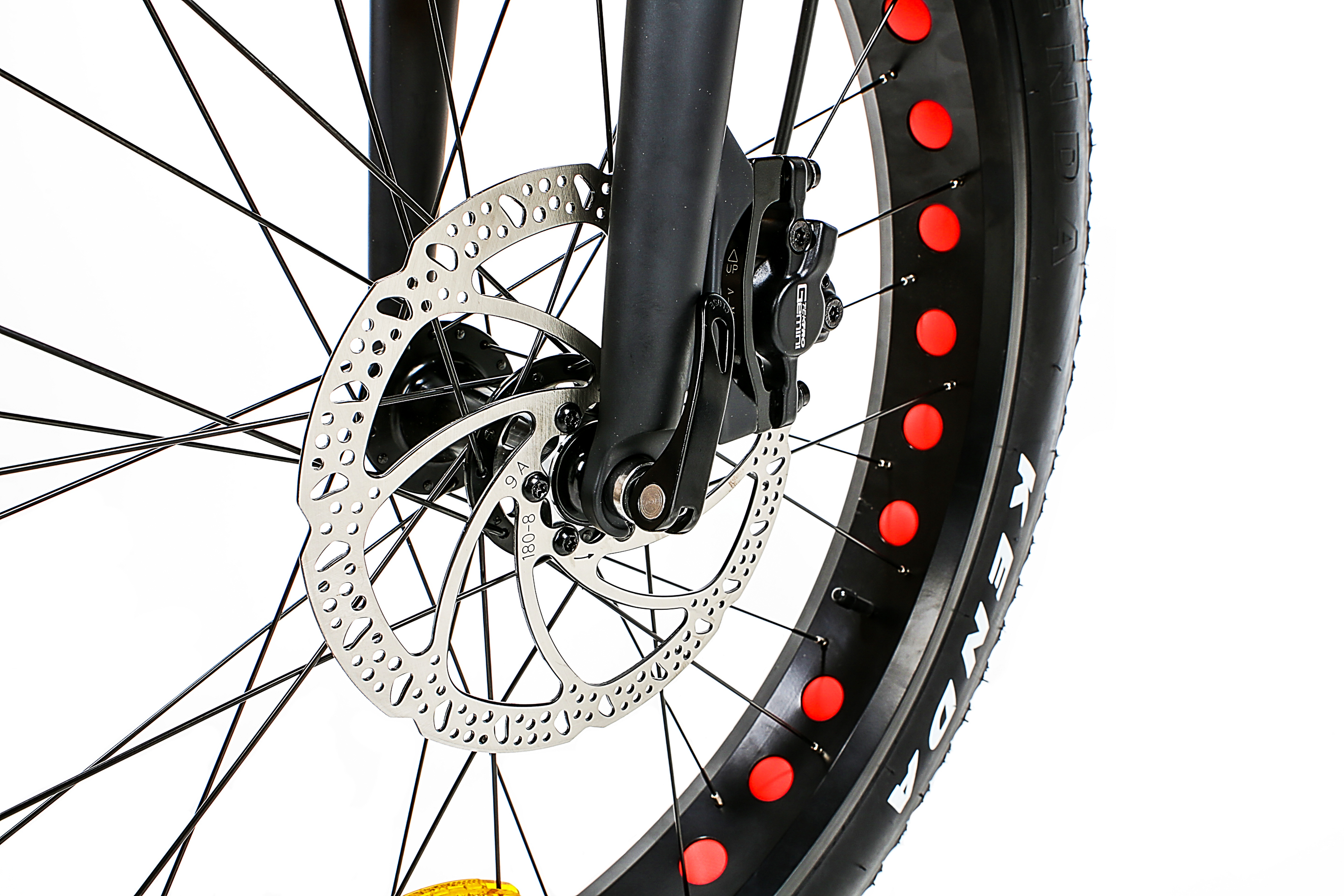 KICKBIKE sparkcykel Fat Max svart  - 11