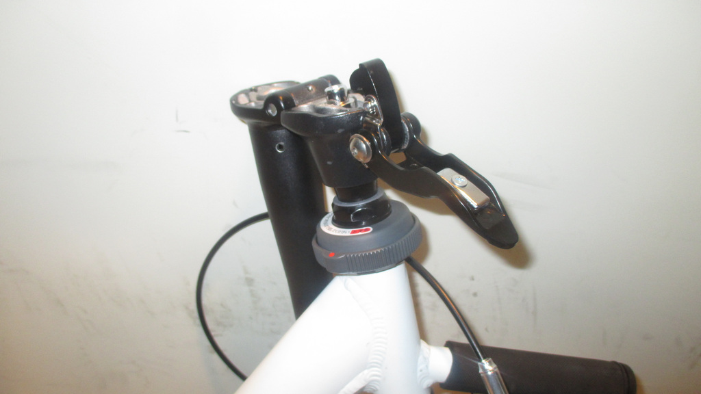 KICKBIKE vikbar sparkcykel CliX vit  - 10