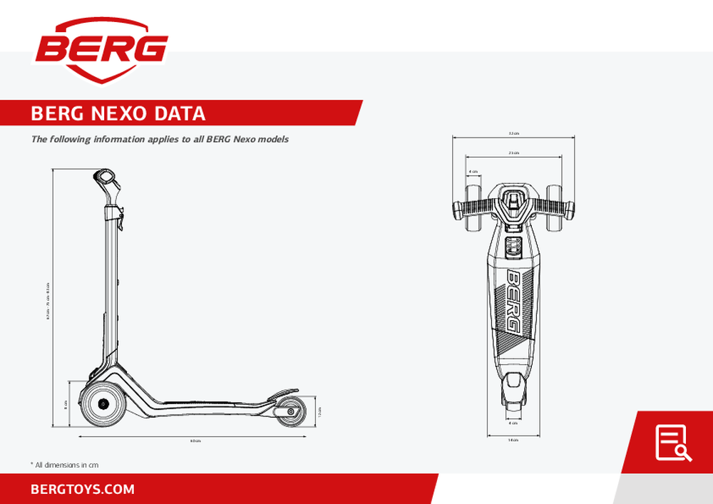 BERG Scooter Nexo Lights magnet-deck Mint - 6
