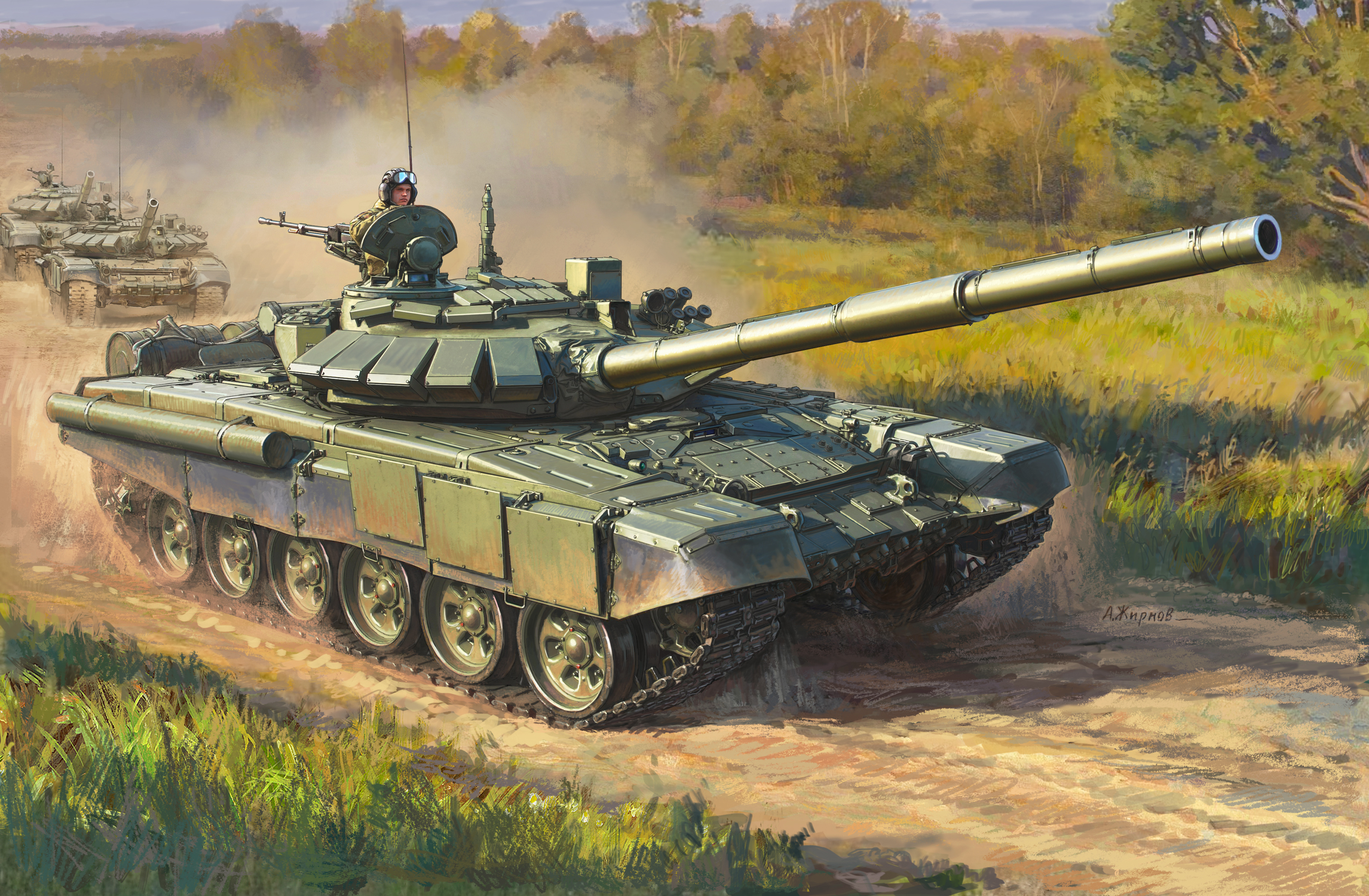 1/72 T-72 B3 Main battle tank