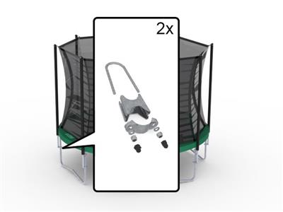 BERG Reservdel Favorit Safety Net Comfort - Fasteners for 1 tube