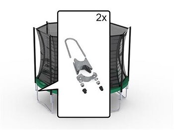 BERG Reservdel Favorit Safety Net Comfort - Fasteners for 1 tube