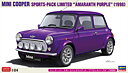 1/24 Mini Cooper Sports-Pack Limited, Pure Amaranthpurple, 1998
