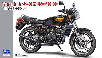 1/12 Yamaha RZ250, 1980, Black