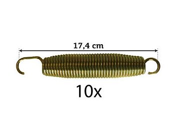 BERG Reservdel GOLDSPRING+ 10-p