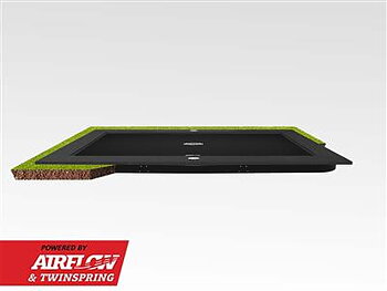 BERG ULTIM ELITE FLATGROUND Grå 500x300 Airflow PRO - SPORT