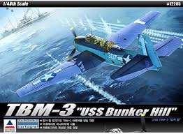 1/48 TBM-3 USS Bunker Hill