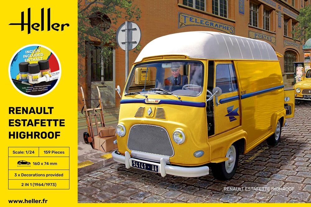 1/24 STARTER KIT ESTAFETTE HIGH ROOF