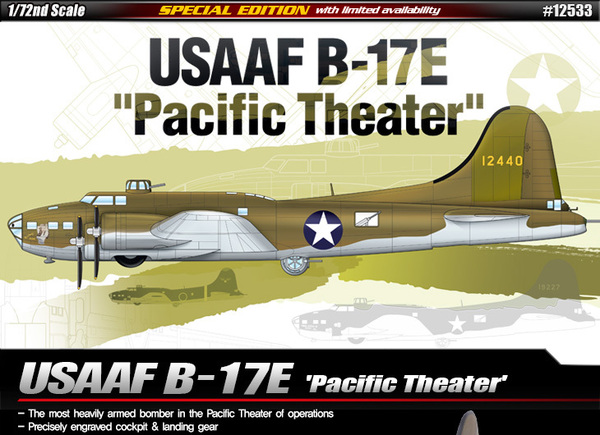 1/72 B-17E USSAF "Pacific Theater"