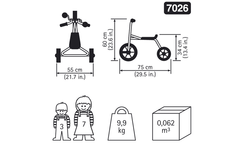 RABO trehjuling Trike 3 - 9