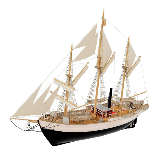 1/50 FRAM '' Polar Research Ship '' 95 cm - full inside details