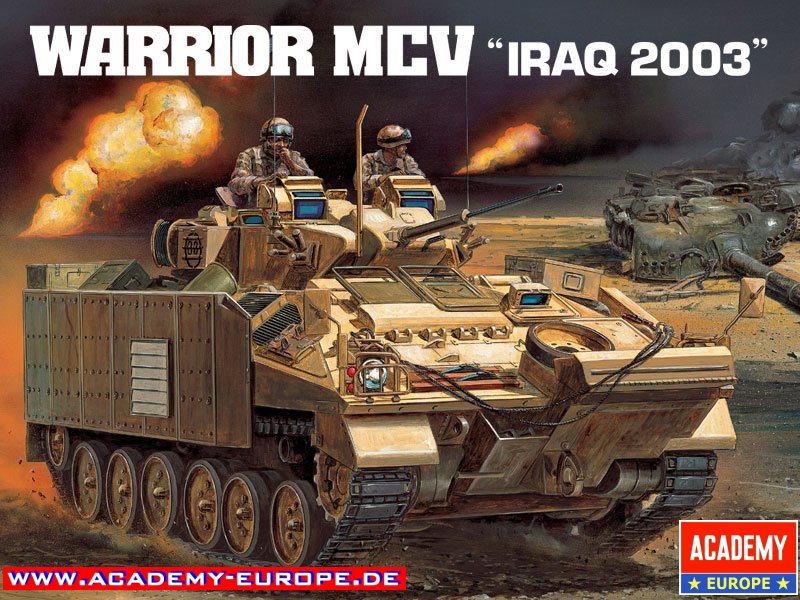 1/35 Warrior Mcv Iraq 2003 - 2