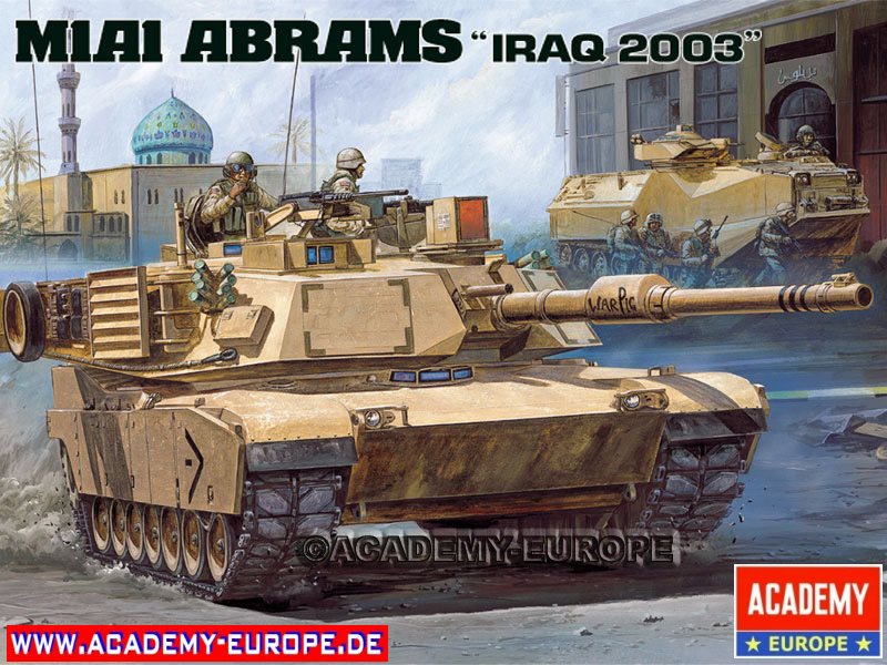1/35 M1A1 Abrams Iraq 2003 - 2