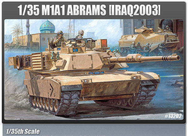 1/35 M1A1 Abrams Iraq 2003