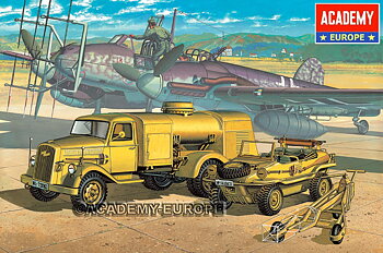1/72 Fuel Truck & Schwimm Wagen