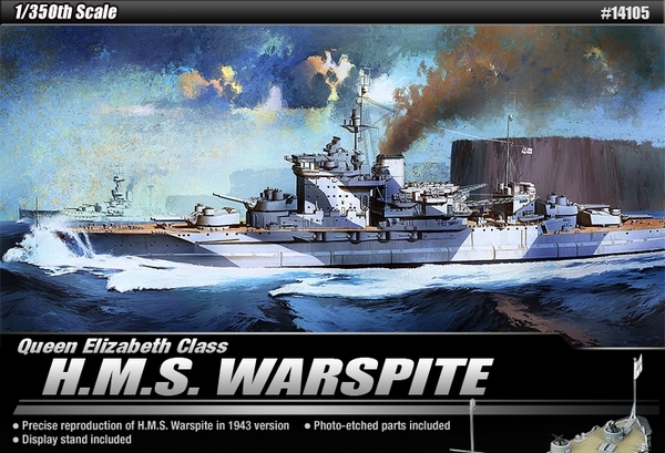 1/350 H.M.S. Warspite