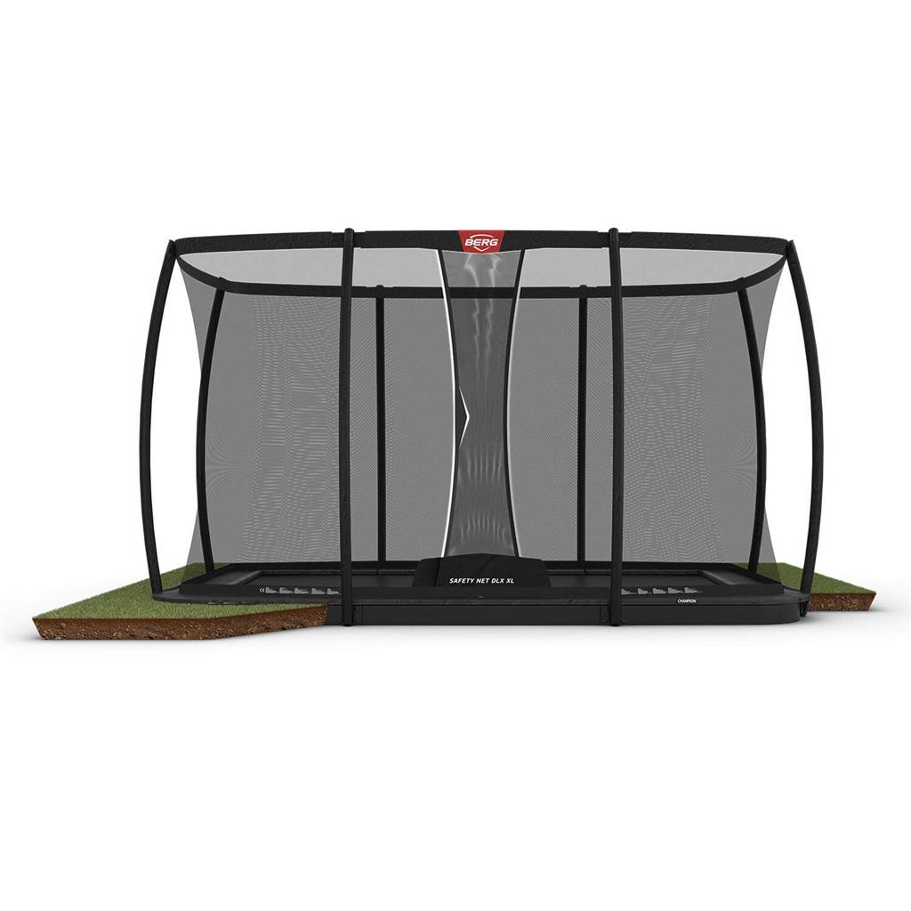 BERG Flatground ULTIM Champion Grå 500x300 Rektangulär Airflow PRO+ Safety Net DLX XL