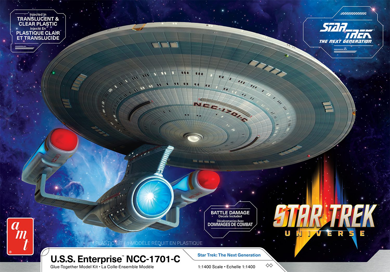 1/1400 STAR TREK U.S.S. ENTERPRISE NCC-1701-C