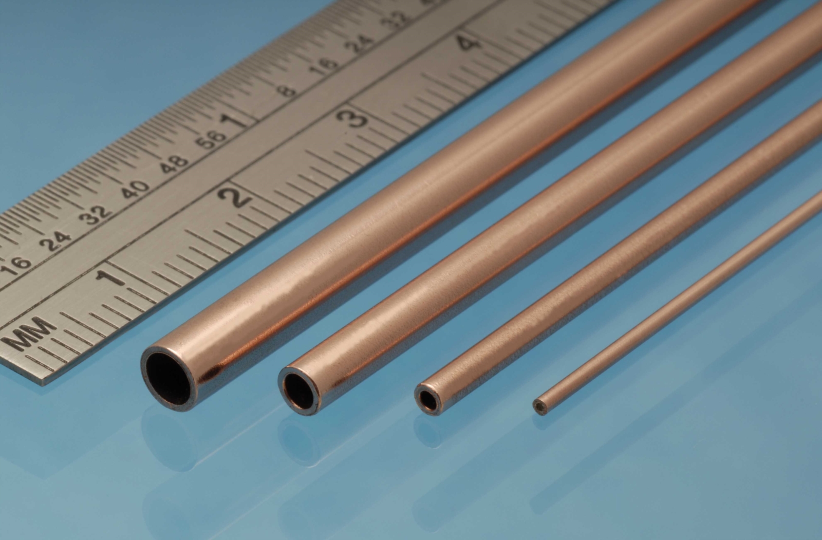 Copper Tube, 5 x 0.45 mm, 3pcs, 305mm