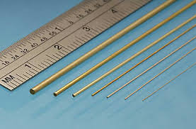 Nickel Silver Rod, 0.7 mm, 5pcs, 305mm