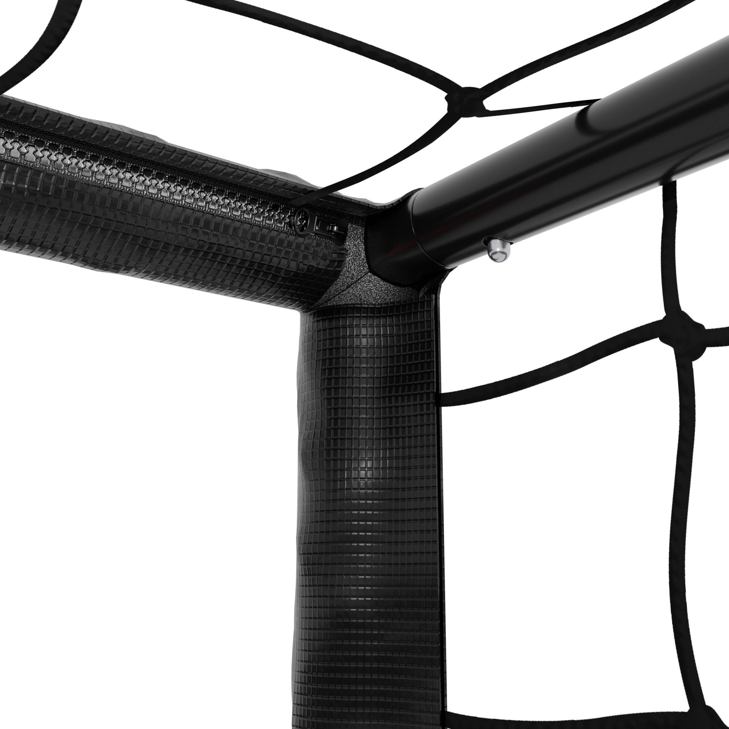 Hudora fotbollsmål ProTec Lite Svart  300x200 (BxH) - VM-PRIS! - 5