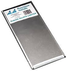 Aluminium Sheet 0,15 mm  2 sheet - 100 x 250 mm