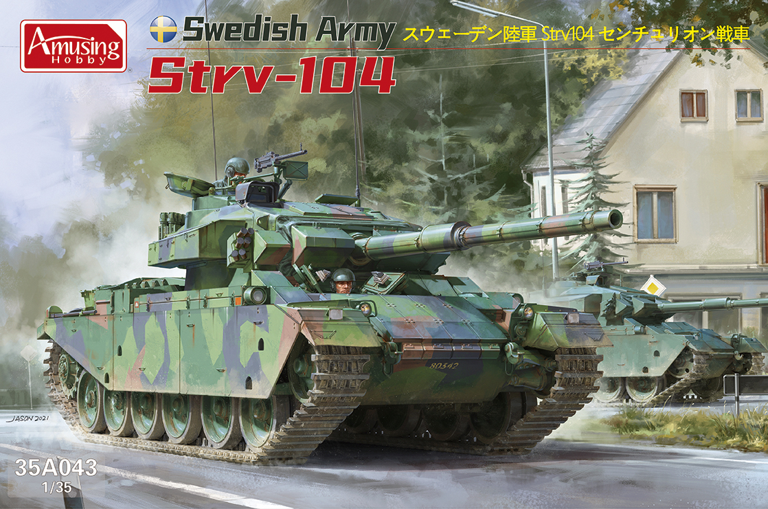 1/35 Stridsvagn  Strv 104 Centurion