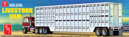 1/25 Wilson Livestock Van Trailer