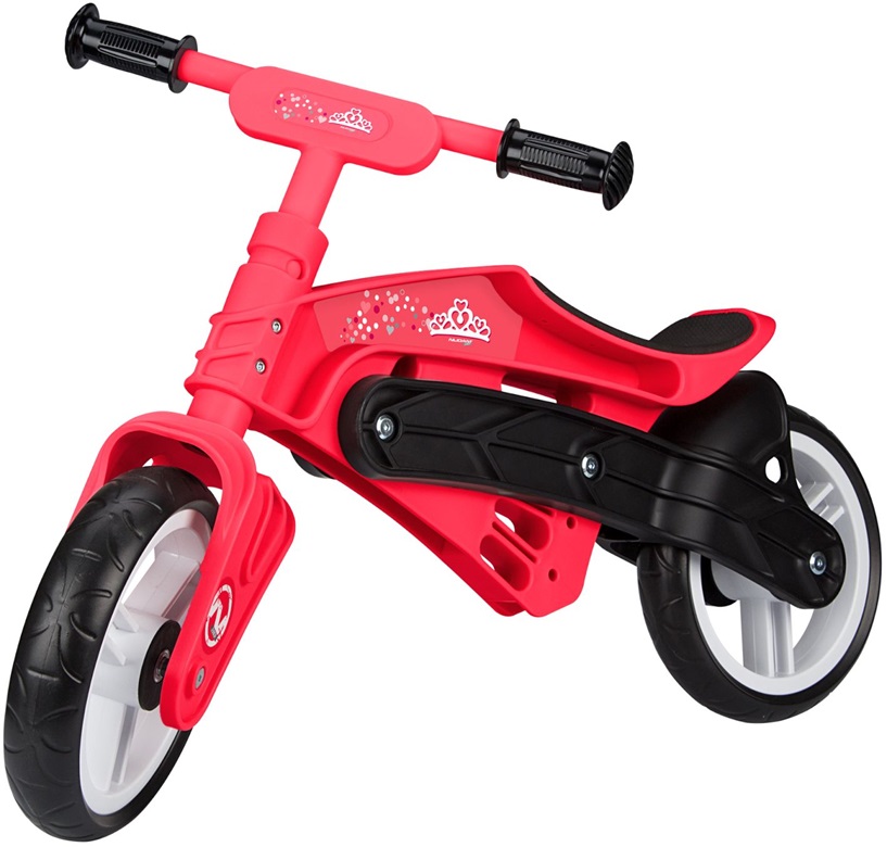Springcykel / balanscykel Rosa/svart N Rider - 2