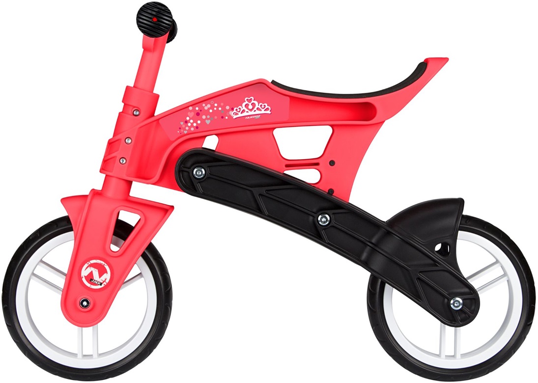Springcykel / balanscykel Rosa/svart N Rider - 7