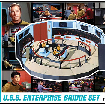 1/25 Star Trek USS Enterprise Bridge