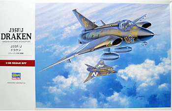1/48 J35F/J Draken Swedish Air Force Interceptor - NEW PRICE!