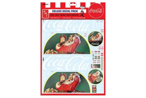 1/25 Vintage Coca Cola Santa Clause Big Rig Grahics Decakls