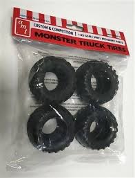 1/25 Monster Truck Tire Parts