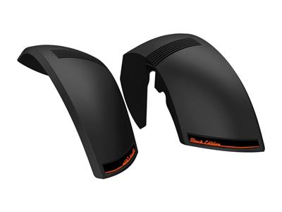 BERG BRF XL FRAME - REAR MUDGUARDS 71° BLACK