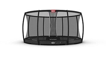 Studsmatta BERG InGround Champion Grå 430 Airflow PRO + skyddsnät Deluxe