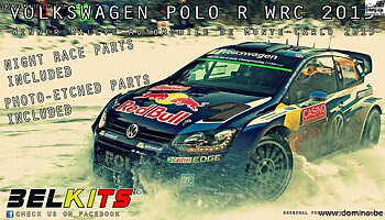 1/24 Volkswagen Polo R Wrc 2015 Latvala/Ogier