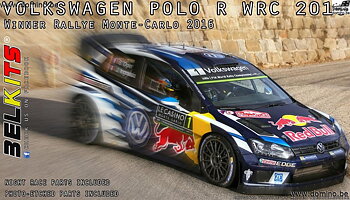 1/24 Volkswagen Polo R Wrc 2016 Ogier/Latvala/Mikkelsen