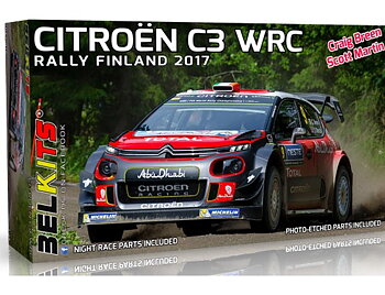 1/24 Citroen C3 Finland 2017 Team Breen/Martin